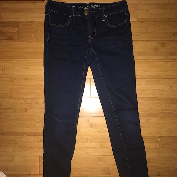 American Eagle Jegging Super Stretch (Dark Blue) - Picture 1 of 3
